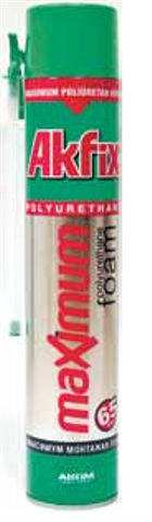 Akfix MAXIMUM - аэрозольная полиуретановая пена